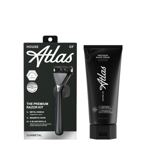 The Precision Shave Set - Gunmetal