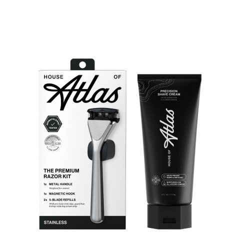 The Precision Shave Set - Stainless